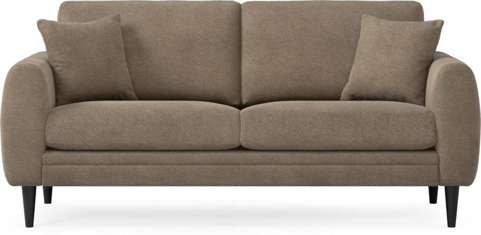 Eden - 2,5-sits soffa - Brun