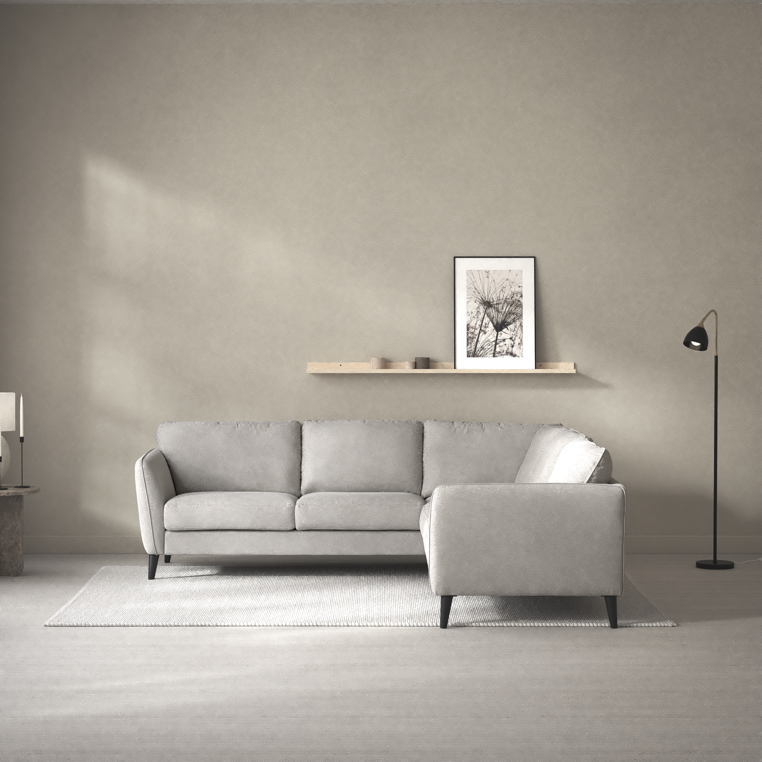 Bridge, Hörnsoffa, 2+2-sits