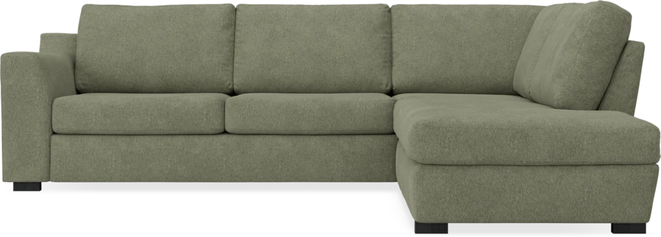 Friday - 2,5-sits soffa med divan höger - Vit