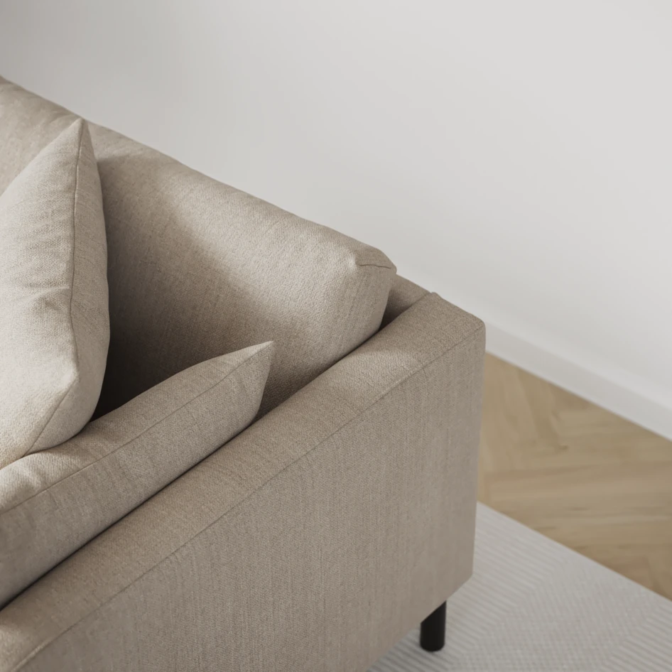 Harper - 3-sits soffa - Beige