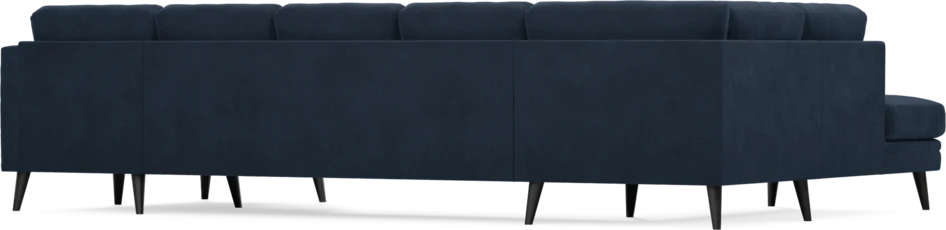 Eden - 3-sits soffa med divan vänster och schäslong höger - Blå