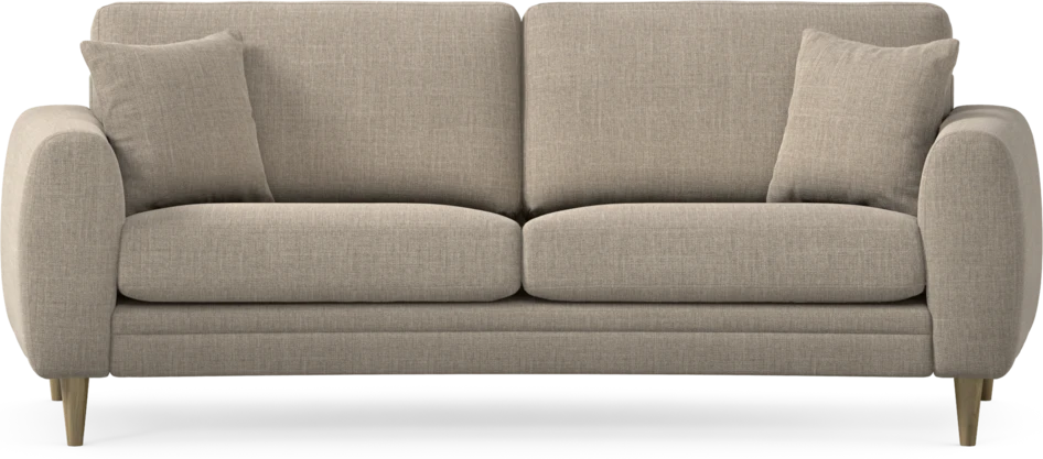 Eden - 2,5-sits soffa svängd - Beige