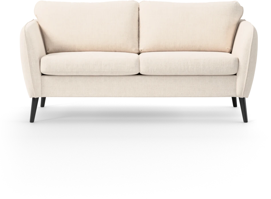 County - 2-sits soffa - Vit