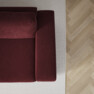 Friday - Hörnsoffa, 2+3-sits - Rosa