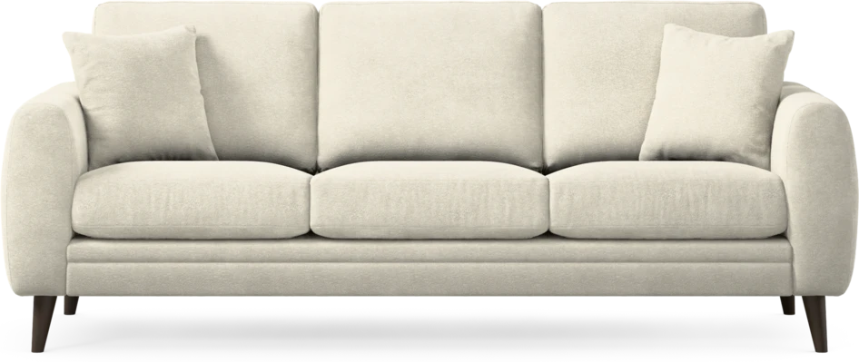 Eden - 3-sits soffa - Vit