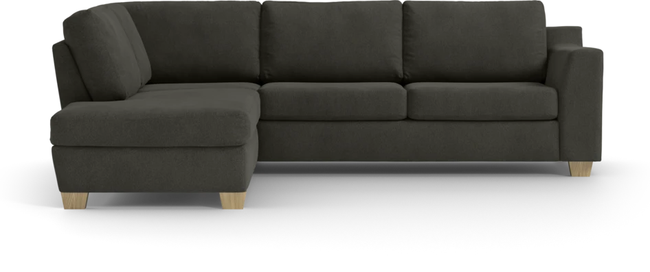 Friday - 2,5-sits soffa med divan vänster - Grå