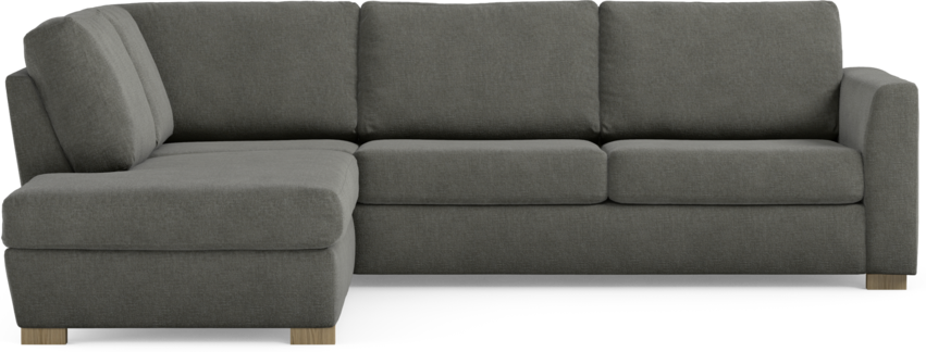 Friday - 2,5-sits soffa med divan vänster - Grå