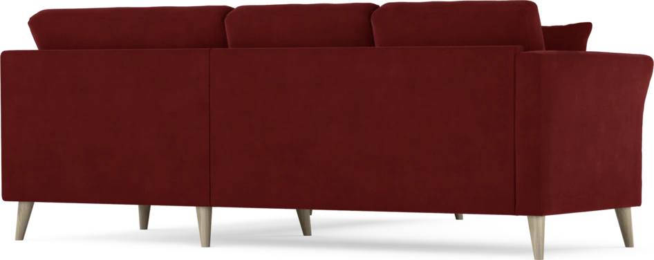 Eden - Hörnsoffa, 2+2-sits - Röd