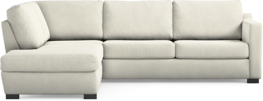 Friday - 2,5-sits soffa med divan vänster - Vit