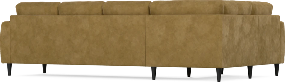 Eden - Hörnsoffa, 1+3-sits - Gul