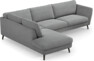 Madison - 3-sits soffa med divan vänster - Grå