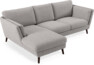 Madison Lux - 2-sits soffa med schäslong vänster - Beige