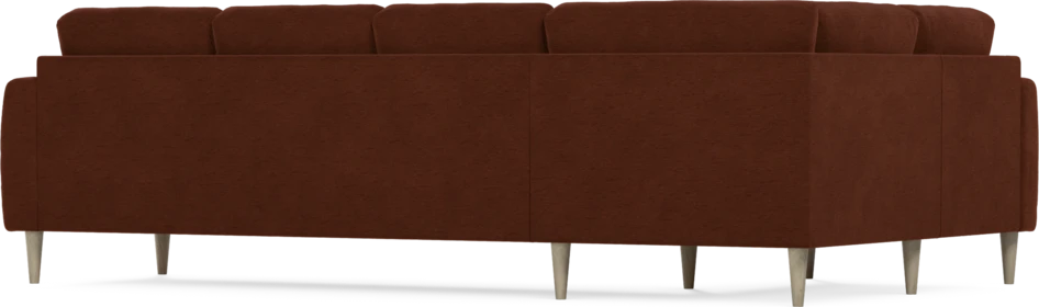 Eden - Hörnsoffa, 1+3-sits - Orange
