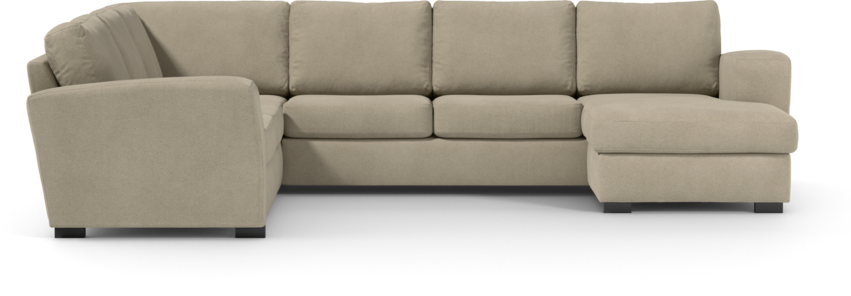 Friday - Hörnsoffa, 2+3-sits med schäslong höger - Beige