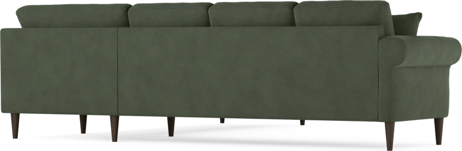 Eden - Hörnsoffa, 3+3-sits - Grön