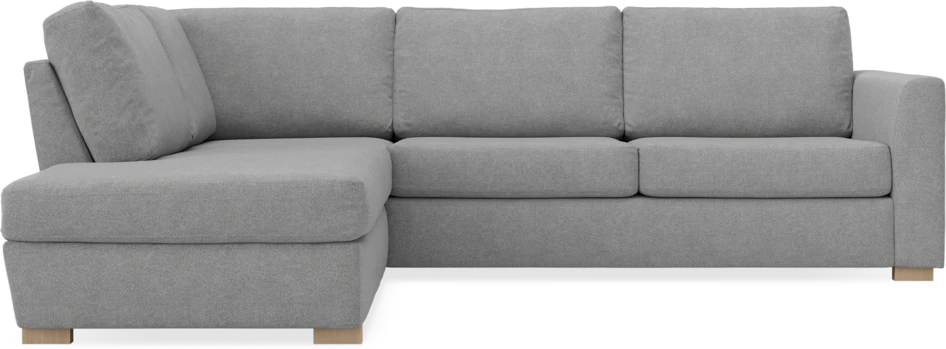 Friday - 2,5-sits soffa med divan vänster - Grå