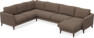 Bridge - Hörnsoffa, 2+3-sits med schäslong höger - Beige