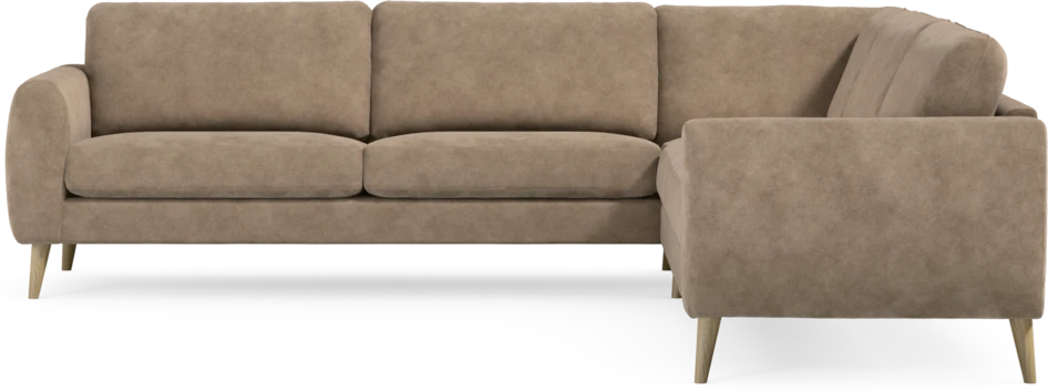 Bridge - Hörnsoffa, 3+3-sits - Beige
