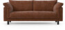 Cherrie - 2,5-sits soffa, hel dyna, fast klädsel - Orange