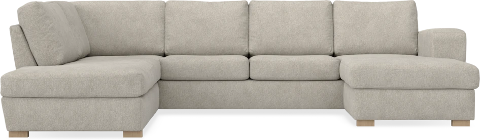 Friday - 3-sits soffa med divan vänster och schäslong höger - Beige