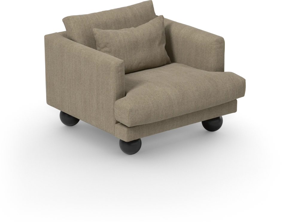 Harper - Fåtölj - Beige