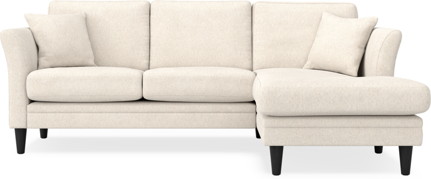 Eden - 2-sits soffa med schäslong - Beige