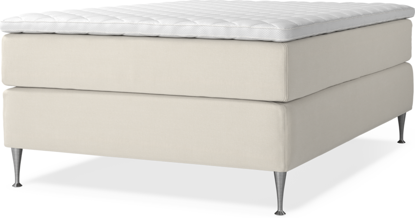 Delux Exclusive - Kontinentalsäng, enkelsäng 140 cm med bäddmadrass