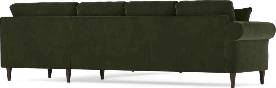 Eden - Hörnsoffa, 3+3-sits - Grön