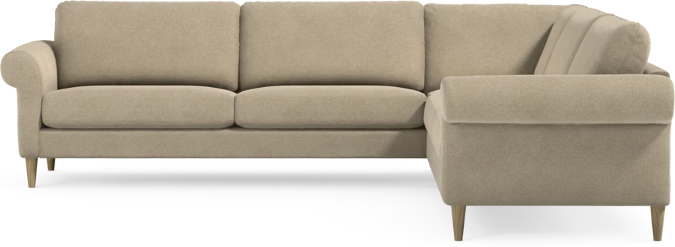 Bridge - Hörnsoffa, 3+3-sits - Beige
