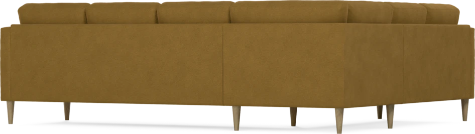 Eden - Hörnsoffa, 2+3-sits - Gul