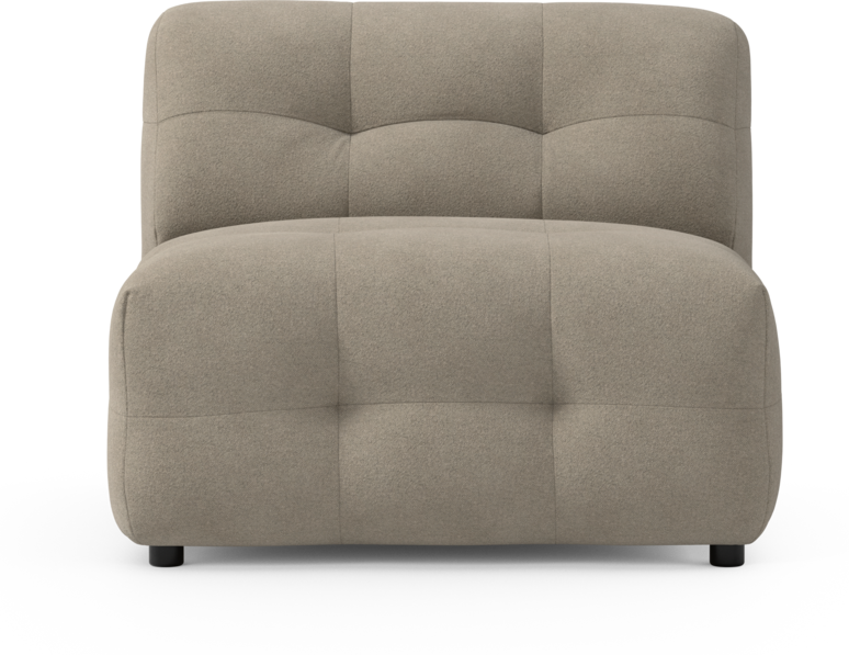 Bella - 1-sits utan armstöd - Beige