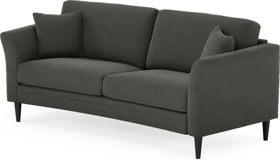 Eden - 2,5-sits soffa svängd - Grå