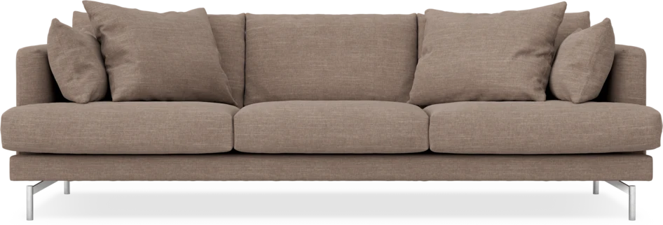 Harper - 4-sits soffa - Brun