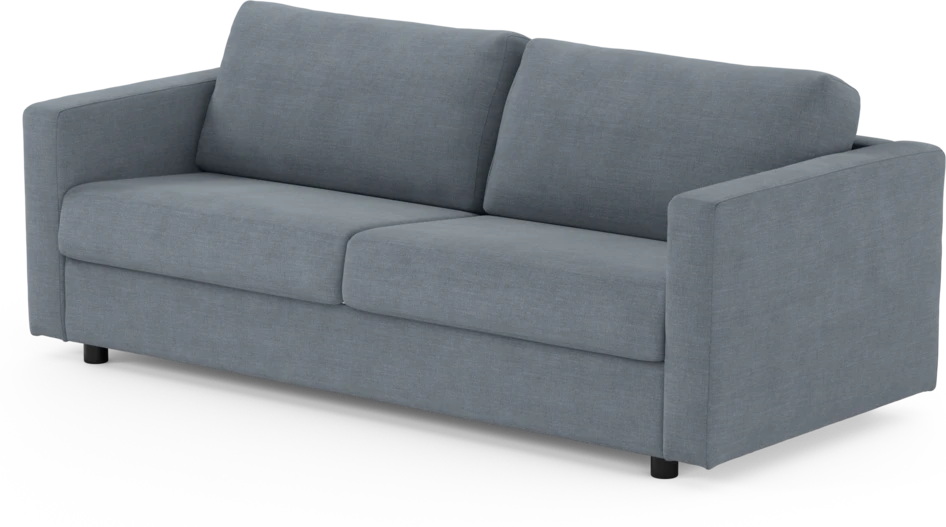 Lindö - Bäddsoffa 3-sits  - Blå