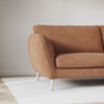 Madison Lux - 2-sits soffa med schäslong vänster - Orange