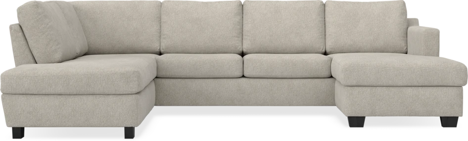 Friday - 3-sits soffa med divan vänster och schäslong höger - Beige