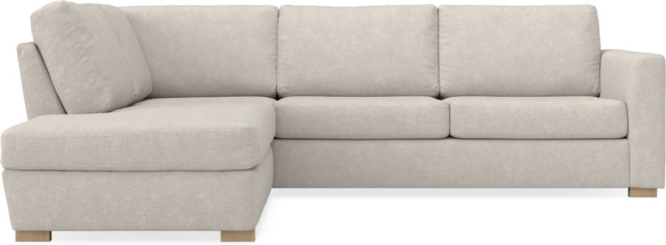 Friday - 2,5-sits soffa med divan vänster - Grå