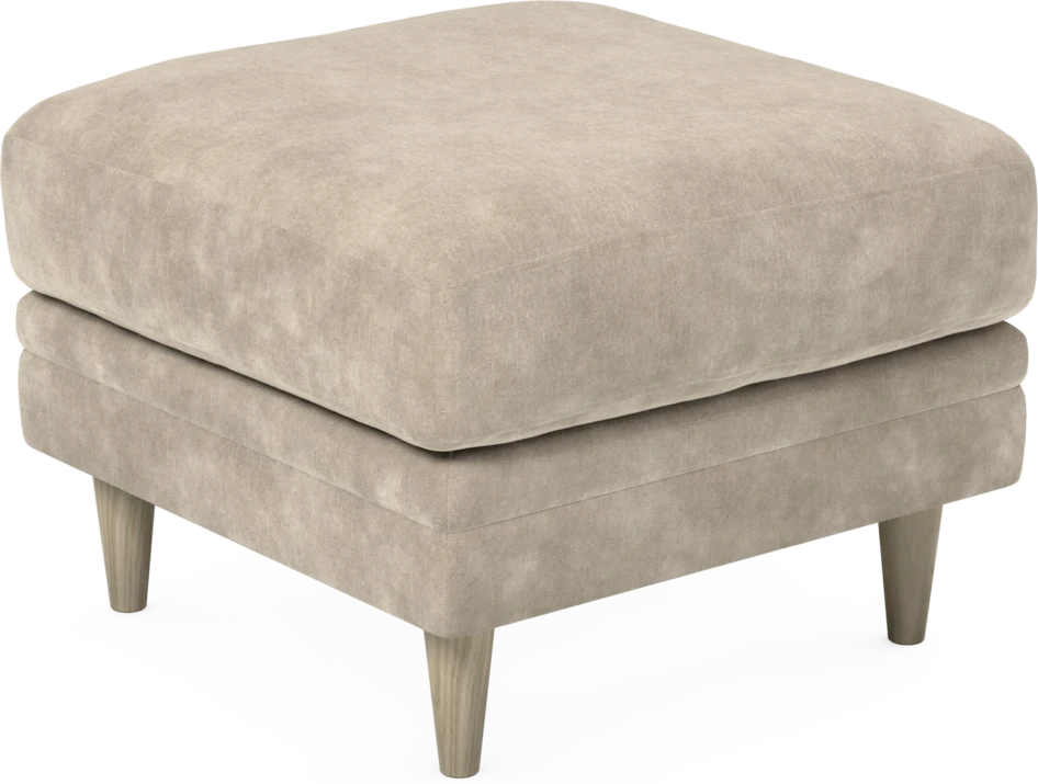 Eden - Fotpall - Beige