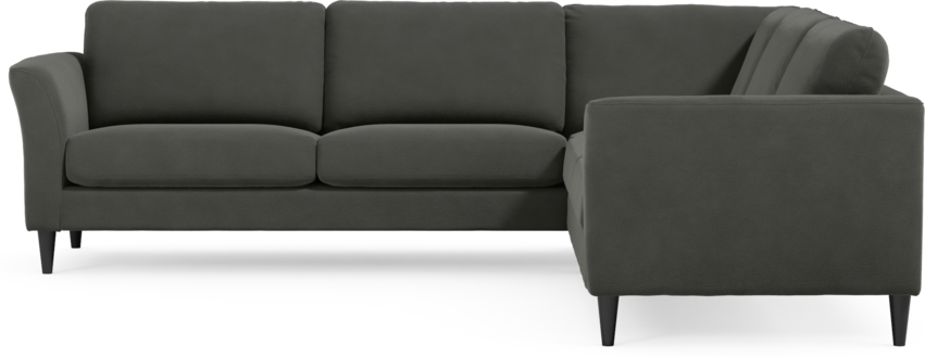 Bridge - Hörnsoffa, 2+2-sits - Grå