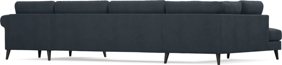 Bridge - 3-sits soffa med divan vänster och schäslong höger - Blå