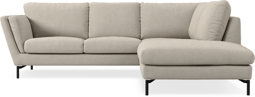 Madison - 2-sits soffa med divan höger - Beige