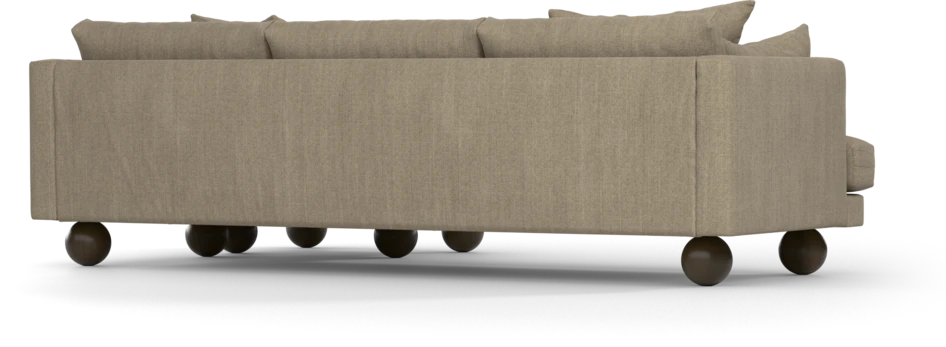 Harper - 4-sits med schäslong höger  - Beige