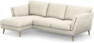 Madison Lux - 2-sits soffa med schäslong vänster - Vit