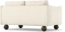 Madison Lux - 2-sits soffa - Vit