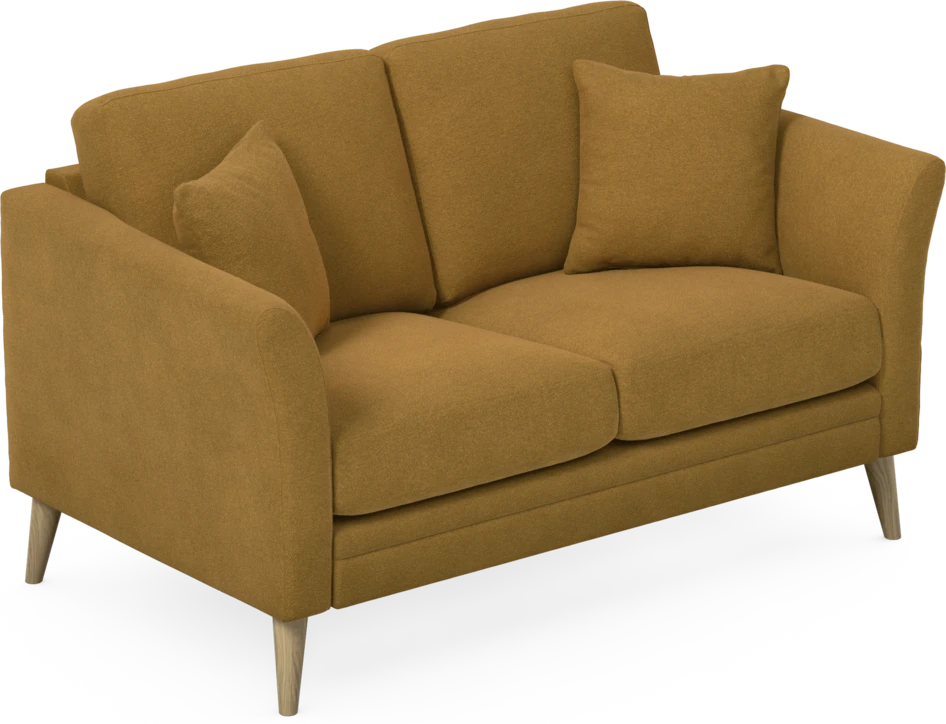 Eden - 2-sits soffa - Gul