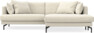 Harper - 4-sits med schäslong XL höger - Beige