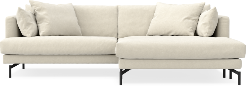 Harper - 4-sits med schäslong XL höger - Beige