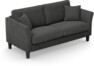 Eden - 2,5-sits soffa - Svart