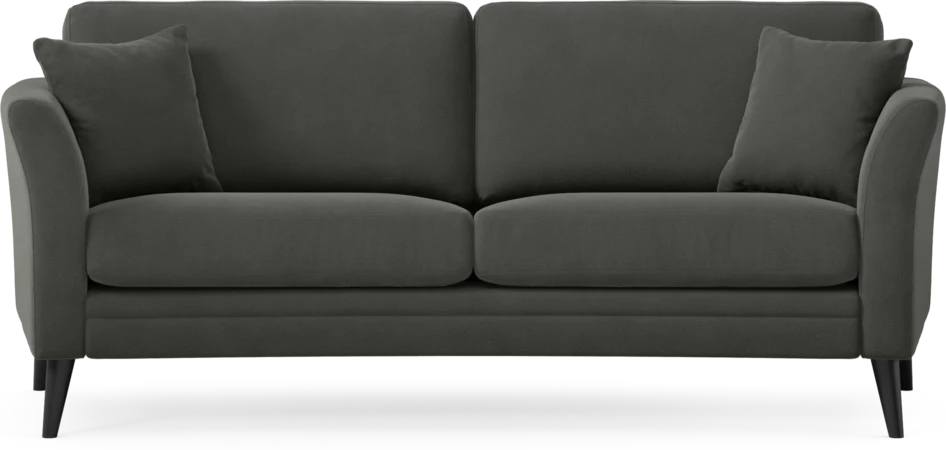 Eden - 2,5-sits soffa svängd - Grå