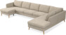 County - 4-sits soffa med schäslong vänster och divan höger - Beige